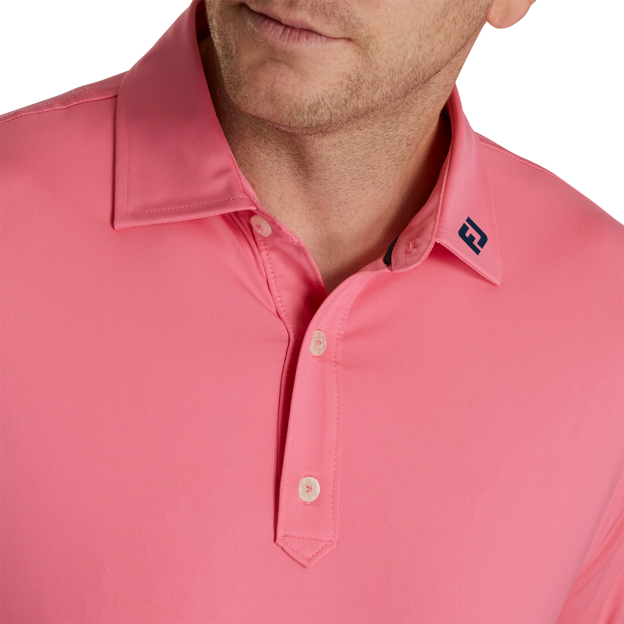 Footjoy Lisle Solid Polo