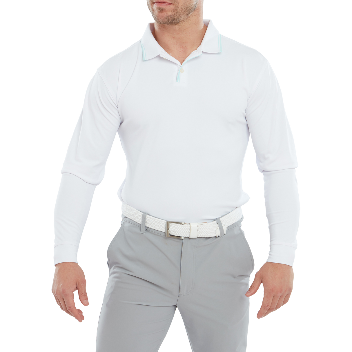 FootJoy Light-Weight Long Sleeve Sun Protection Polo