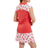 FootJoy CS Blocked Floral Print Ladies Polo