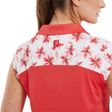 FootJoy CS Blocked Floral Print Ladies Polo