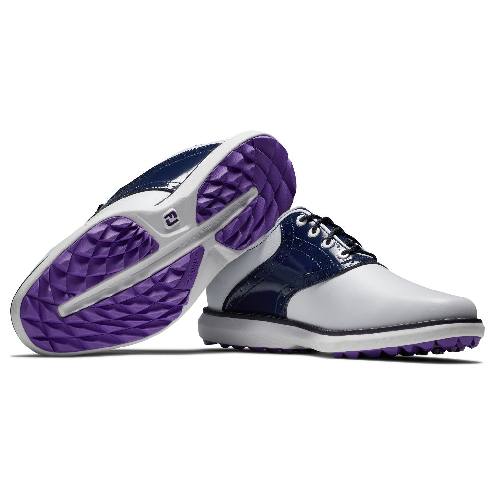 FootJoy Traditions Spikeless Ladies Golf Shoe - White