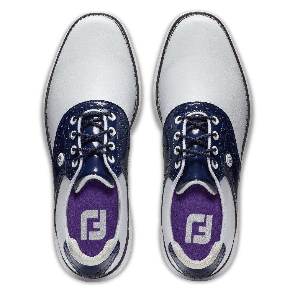 FootJoy Traditions Spikeless Ladies Golf Shoe - White