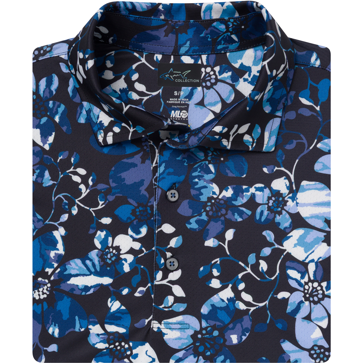 Greg Norman Midnight Hibiscus Polo