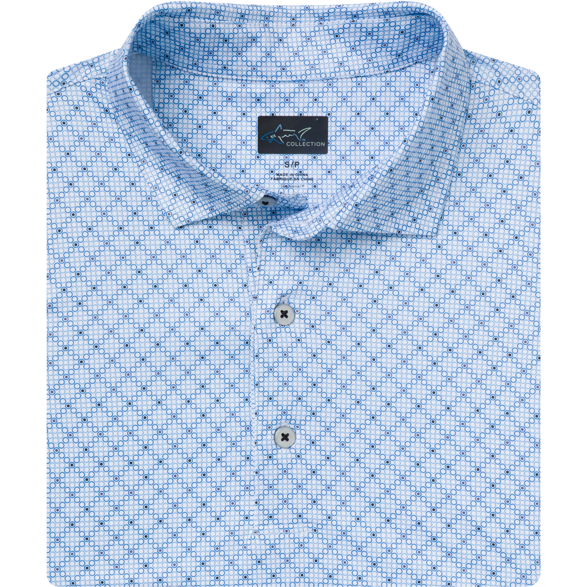 Greg Norman Dot Wave Polo