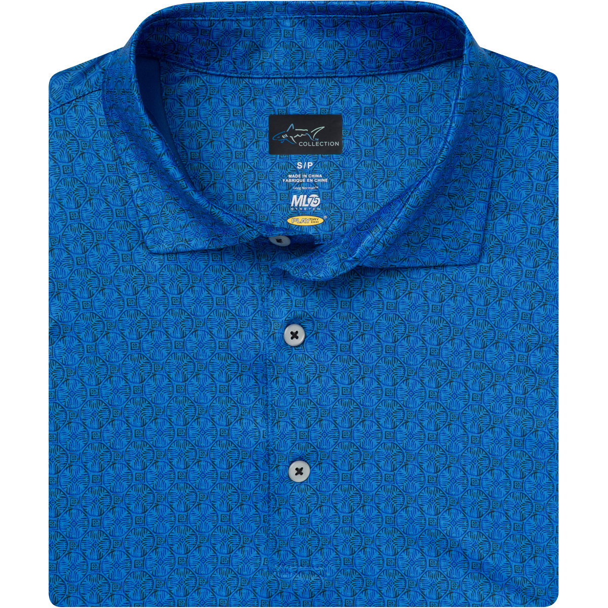 Greg Norman Batik Bloom Polo
