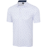 Greg Norman Golf Flags Printed Polo