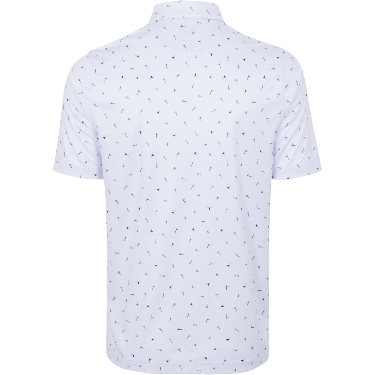 Greg Norman Golf Flags Printed Polo