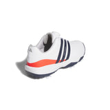 Adidas Tour360 24 BOA Junior Shoe - White/Black/Green Spark