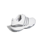 Adidas Tour360 24 BOA Junior Shoe - White/Black/Green Spark