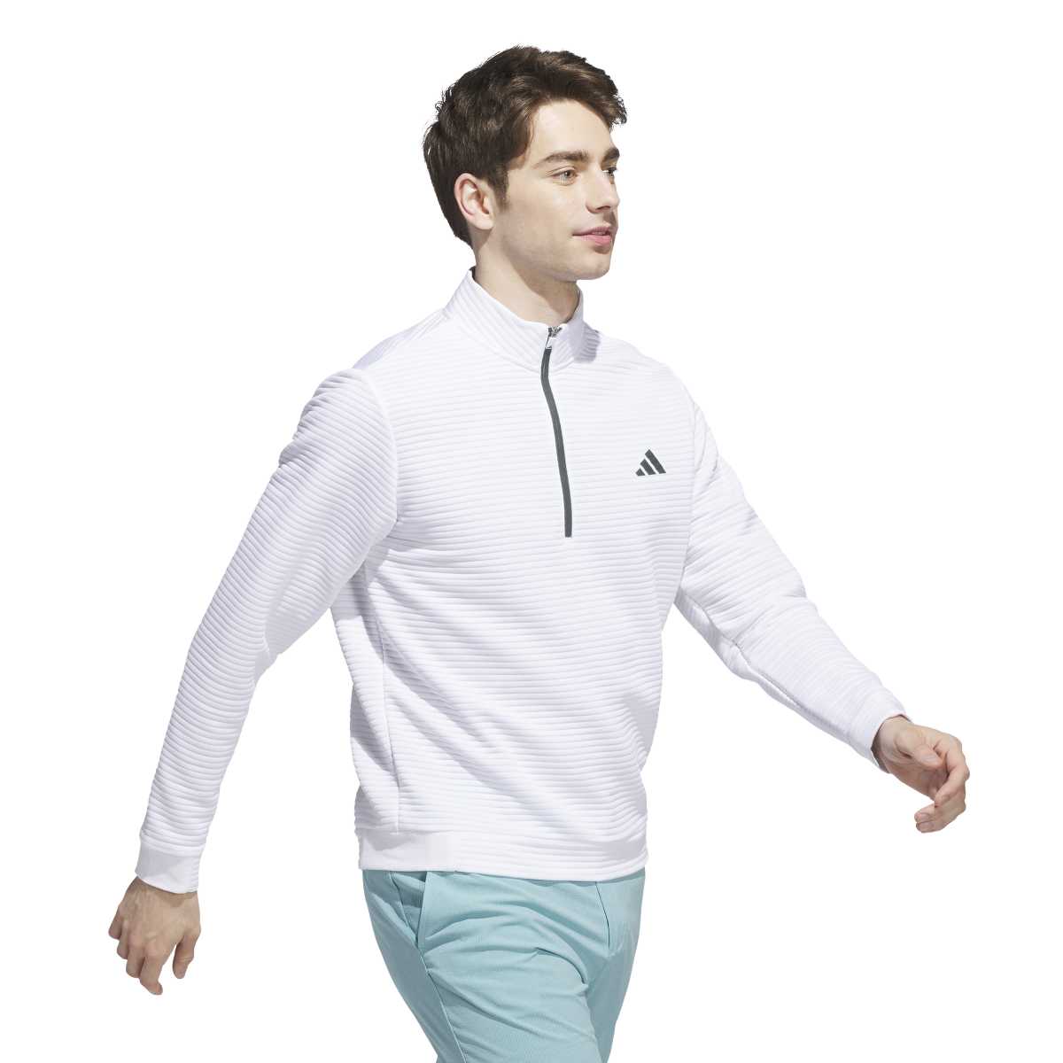 Adidas Ultimate365 DWR Textured 1/4 Zip Pullover