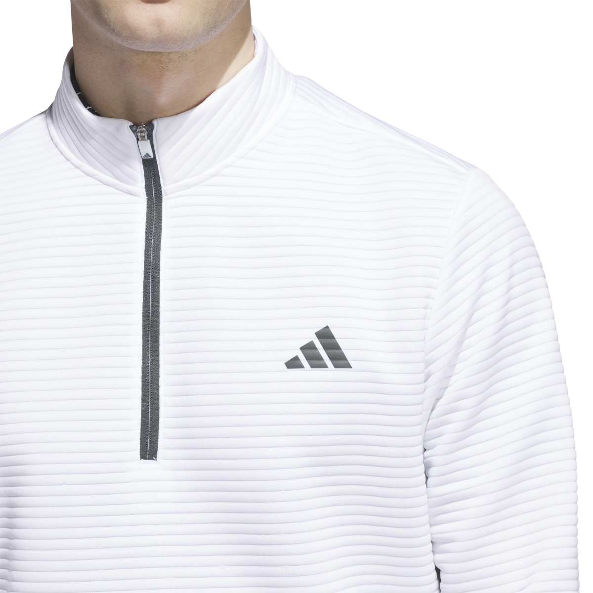 Adidas Ultimate365 DWR Textured 1/4 Zip Pullover