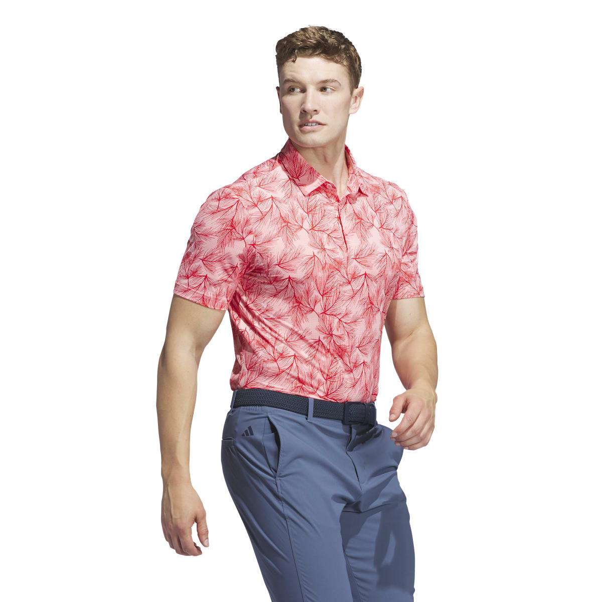 Adidas Ultimate365 Mesh Print Polo