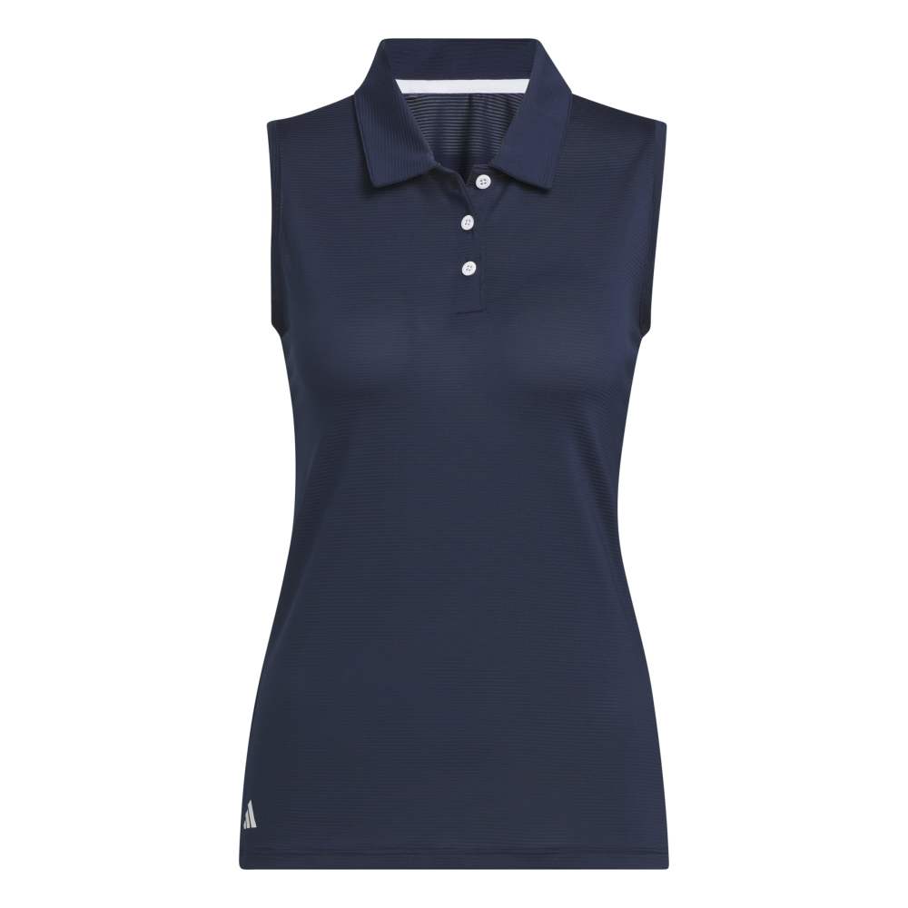 Adidas Solid Ottoman Ladies Polo