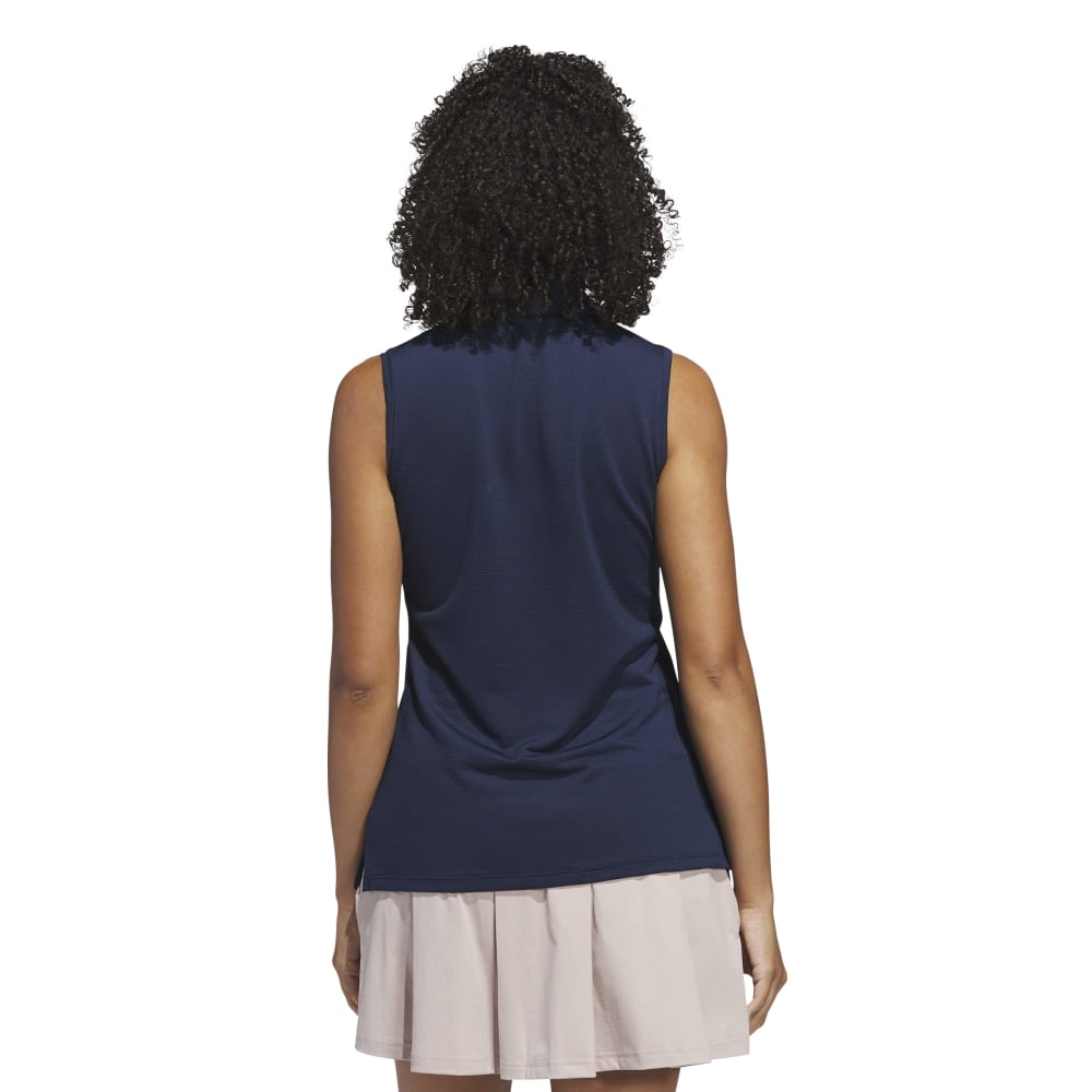 Adidas Solid Ottoman Ladies Polo
