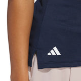 Adidas Solid Ottoman Ladies Polo