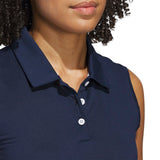 Adidas Solid Ottoman Ladies Polo