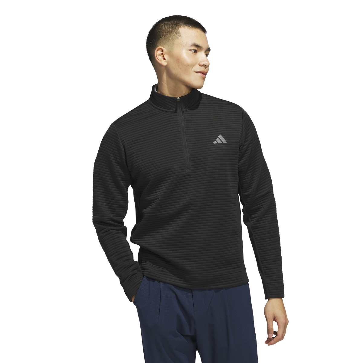 Adidas Ultimate365 DWR Textured 1/4 Zip Pullover