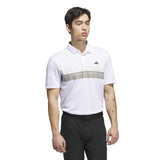 ADIDAS MENS PERFORMANCE ALLOVER PRINT POLO