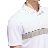 ADIDAS MENS PERFORMANCE ALLOVER PRINT POLO