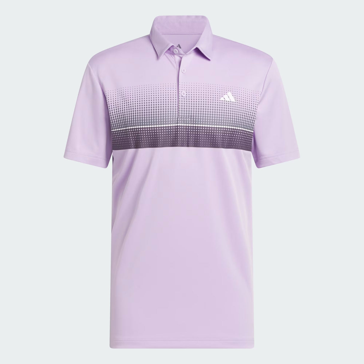 ADIDAS MENS PERFORMANCE ALLOVER PRINT POLO