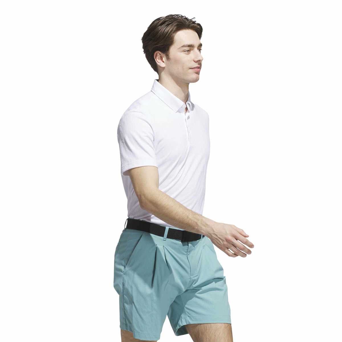 ADIDAS MENS GO-TO TEXTURED POLO