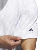 ADIDAS MENS GO-TO RISE PRINT POLO