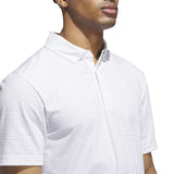 ADIDAS MENS GO-TO RISE PRINT POLO