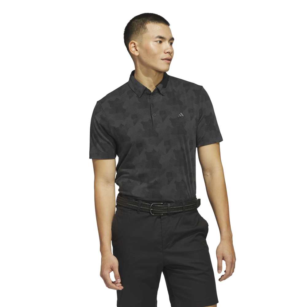 Adidas Mens Go-To Print Polo
