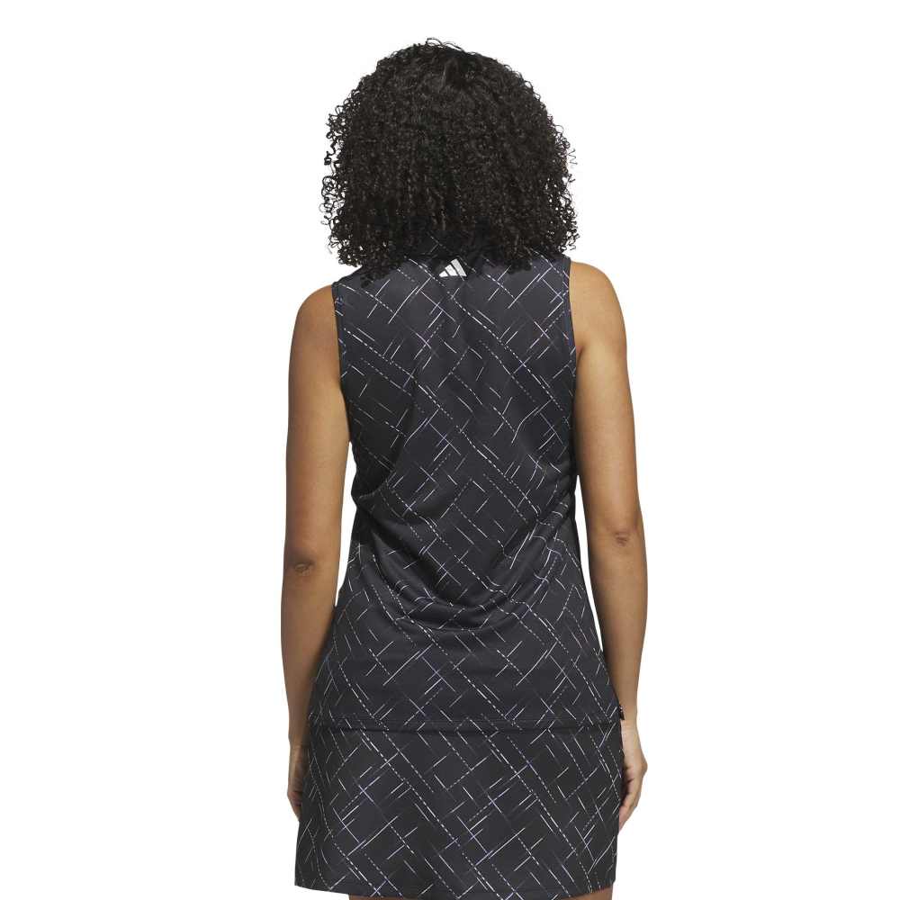 ADIDAS WOMENS ULTIMATE365 PRINTED SL POLO