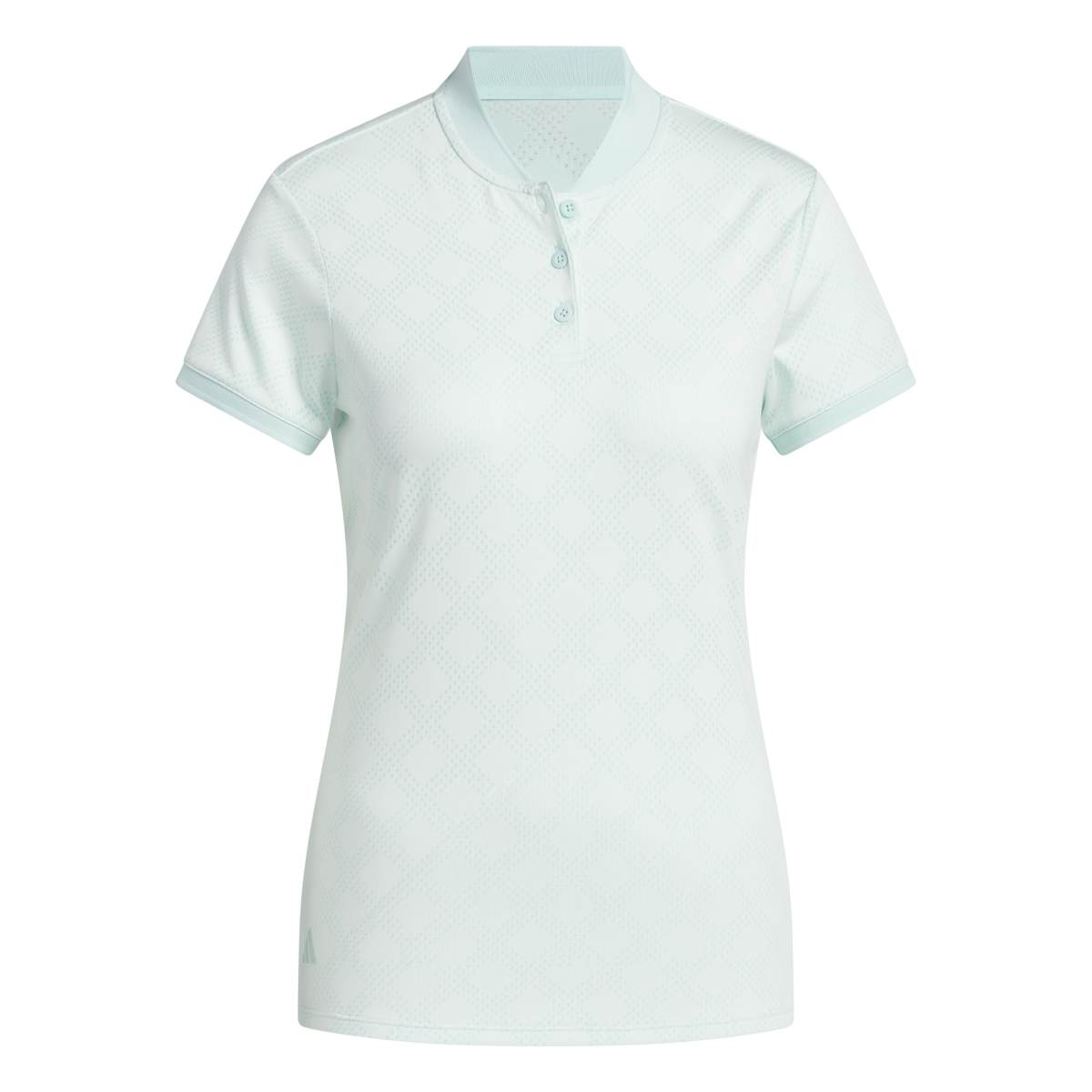 Adidas Ultimate365 Jacquard Short Sleeve Ladies Polo