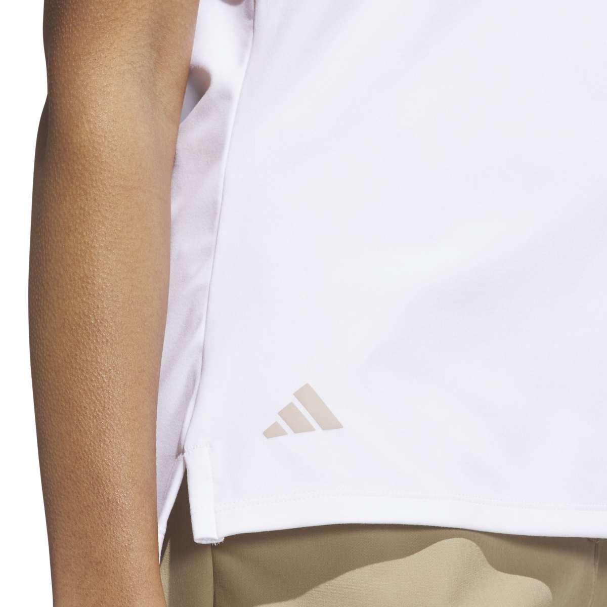 Adidas Ultimate365 Gingham Short Sleeve Polo