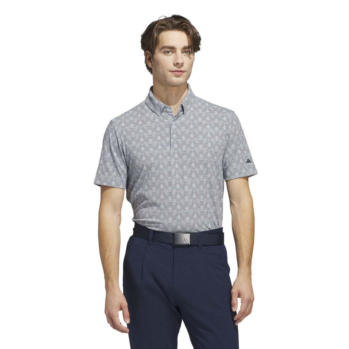 Adidas Go-To Printed Stripe Polo
