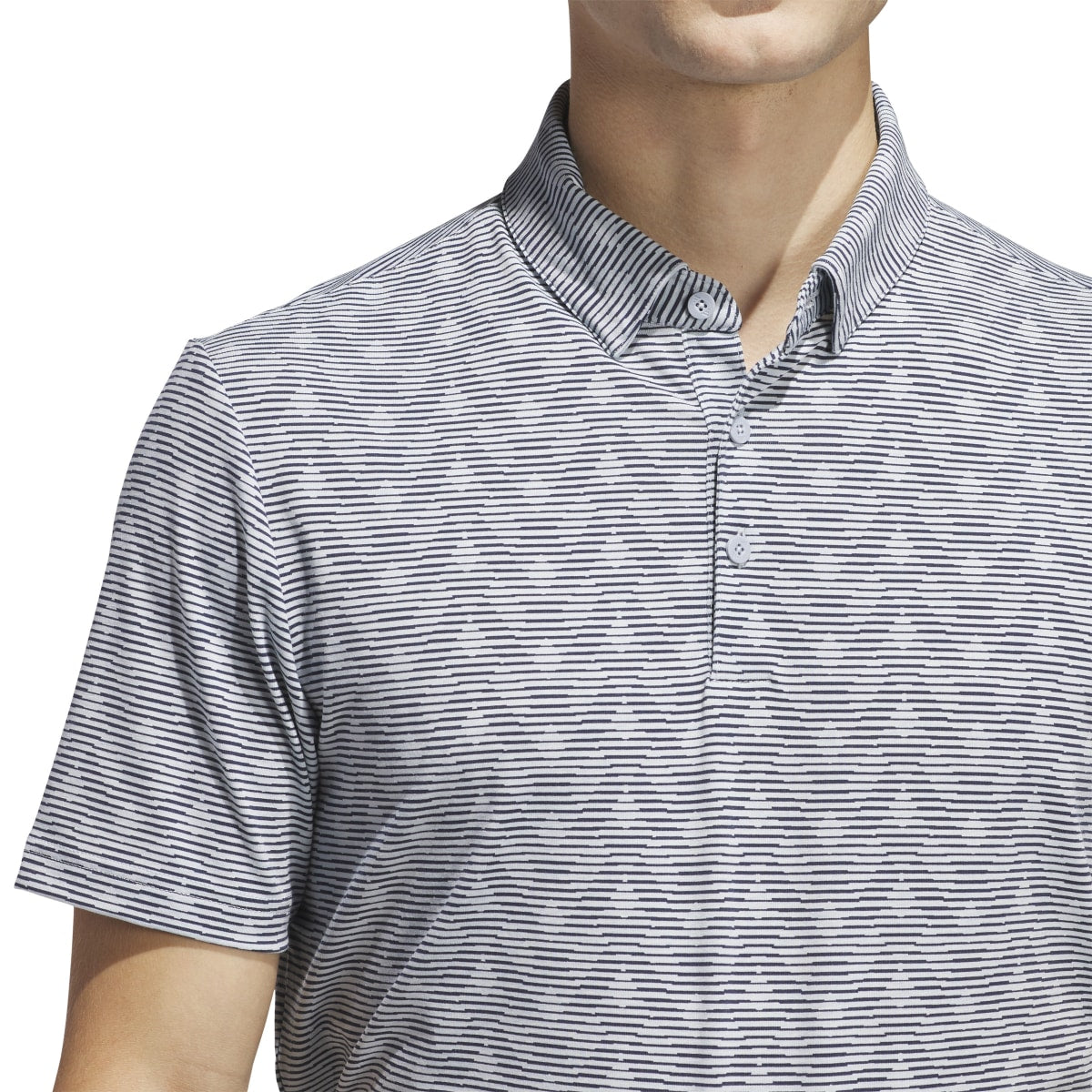 Adidas Go-To Printed Stripe Polo