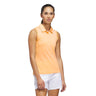 Adidas Performance Stripe Sleeveless Ladies Polo