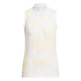 Adidas Ultimate365 Tour Printed Sleeveless Ladies Polo