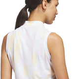 Adidas Ultimate365 Tour Printed Sleeveless Ladies Polo