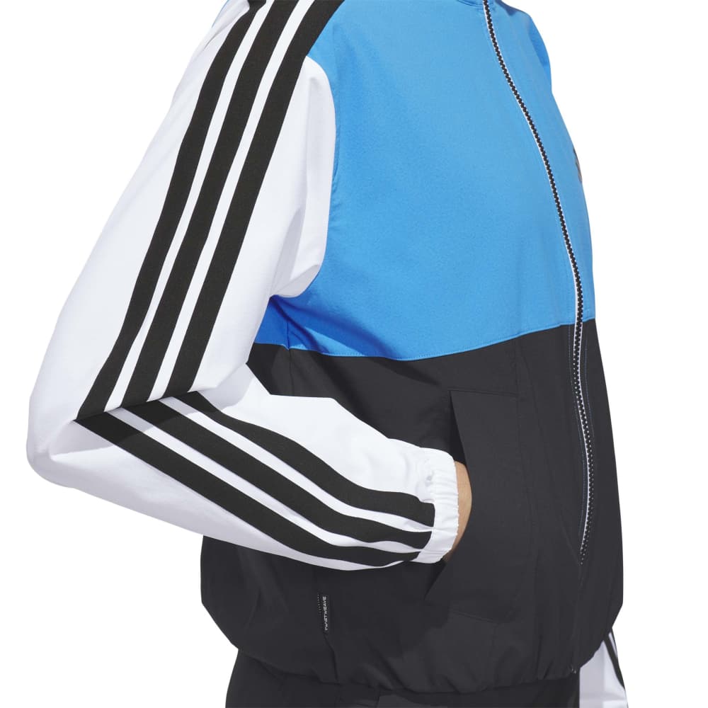 Adidas Beyond Colour Block Twistweave Full Zip Ladies Jacket