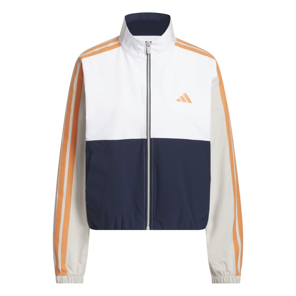 Adidas Beyond Colour Block Twistweave Full Zip Ladies Jacket