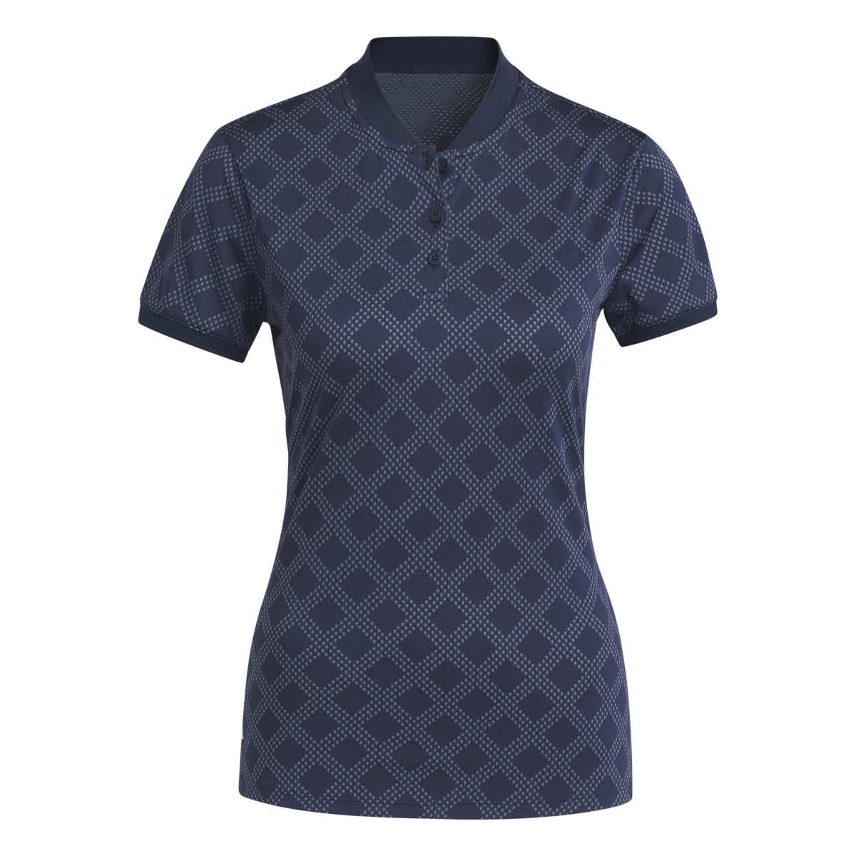 Adidas Ultimate365 Jacquard Short Sleeve Ladies Polo