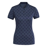 Adidas Ultimate365 Jacquard Short Sleeve Ladies Polo