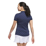 Adidas Ultimate365 Jacquard Short Sleeve Ladies Polo