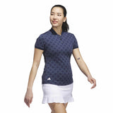 Adidas Ultimate365 Jacquard Short Sleeve Ladies Polo