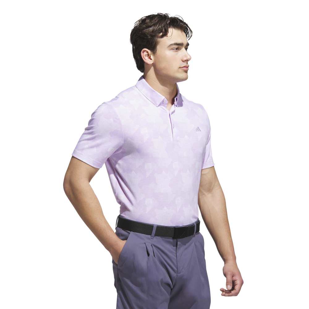 Adidas Mens Go-To Print Polo