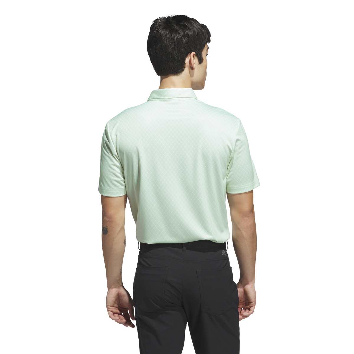 ADIDAS MENS CORE ALLOVER PRINT POLO