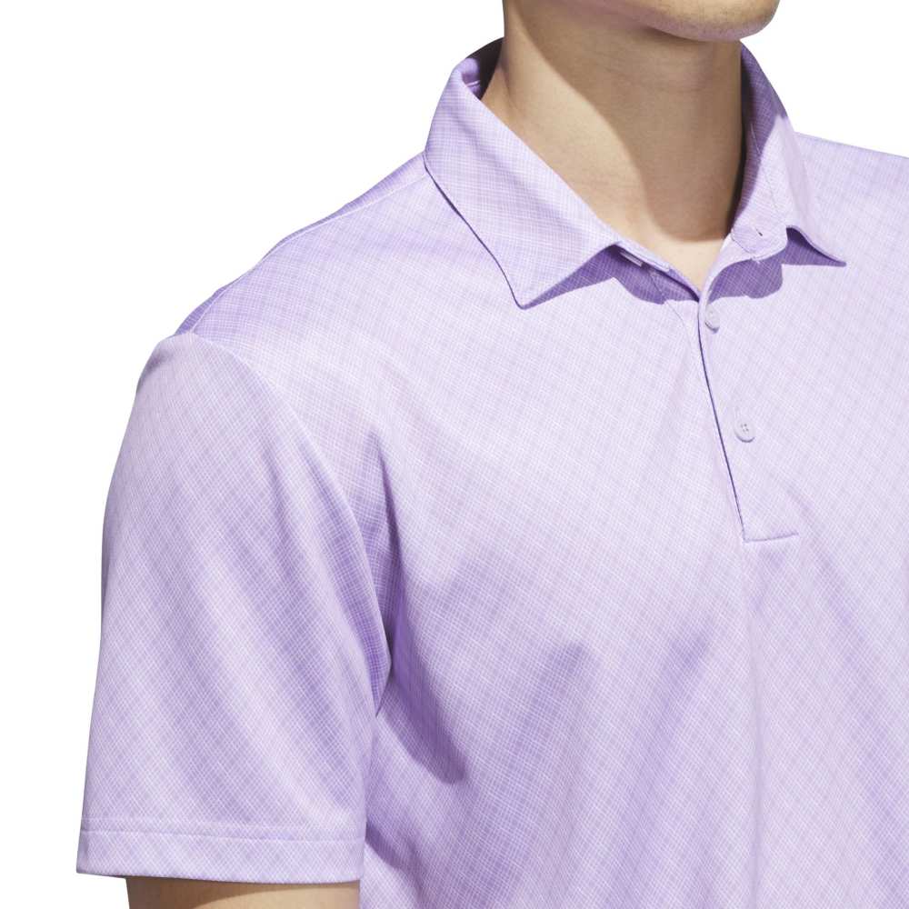 ADIDAS MENS CORE ALLOVER PRINT POLO
