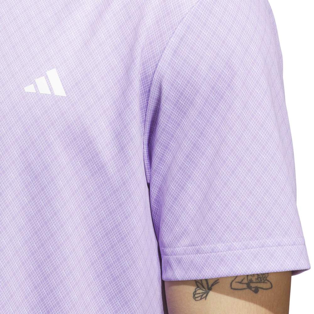 ADIDAS MENS CORE ALLOVER PRINT POLO