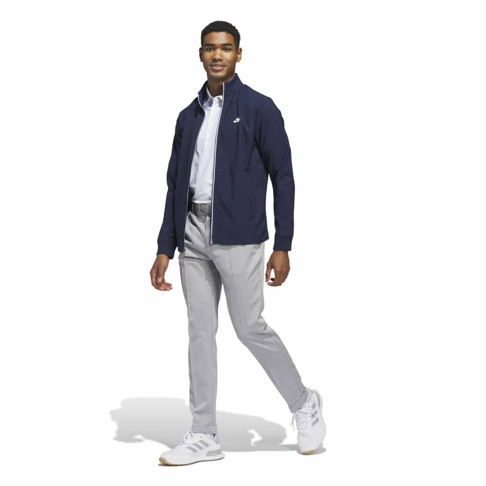 Adidas Ultimate365 Textured Woven Full-Zip Jacket
