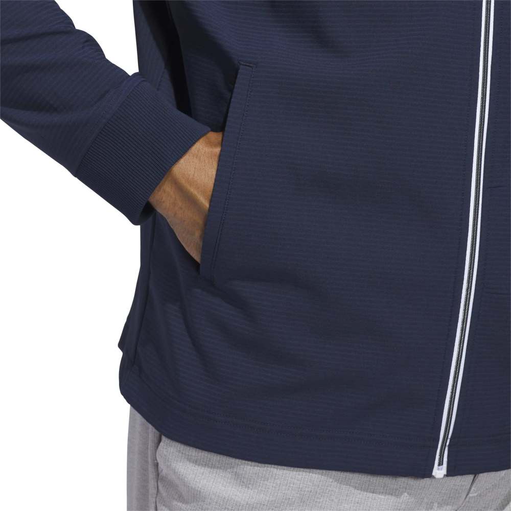 Adidas Ultimate365 Textured Woven Full-Zip Jacket