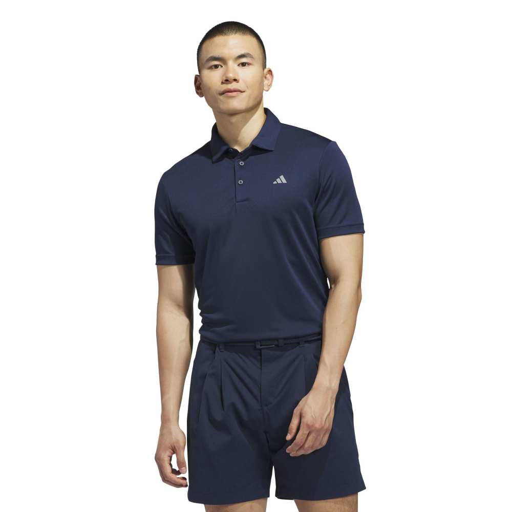 ADIDAS MENS PERFORMANCE SOLID POLO