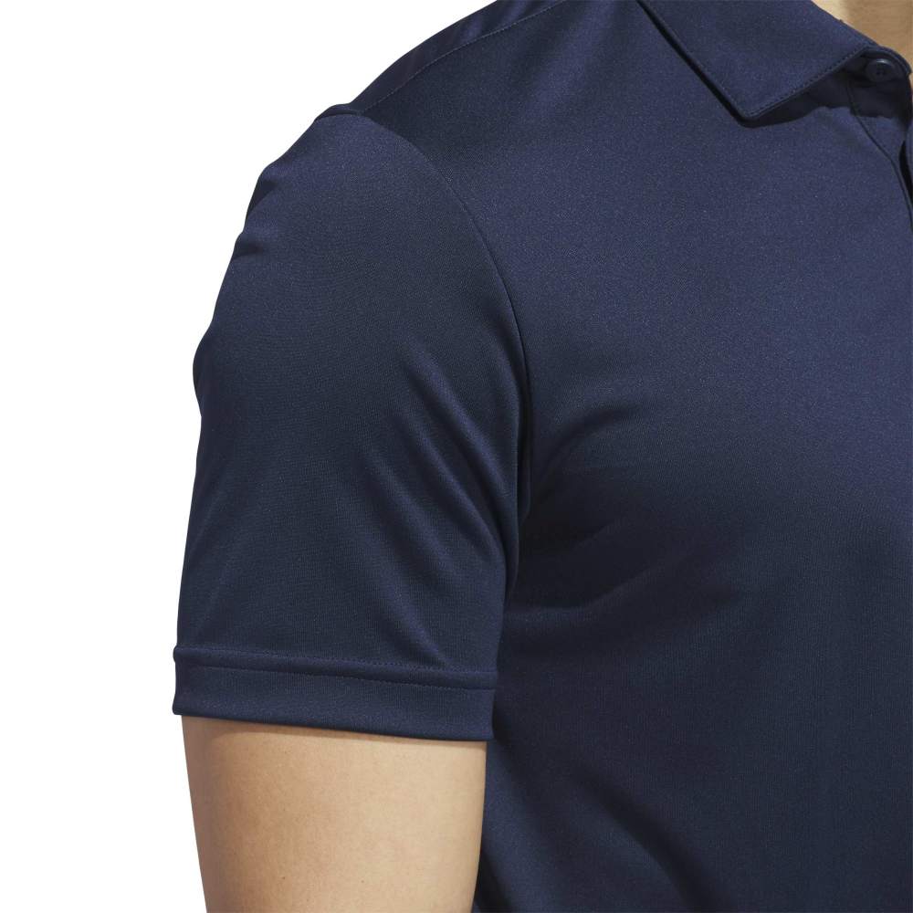 ADIDAS MENS PERFORMANCE SOLID POLO